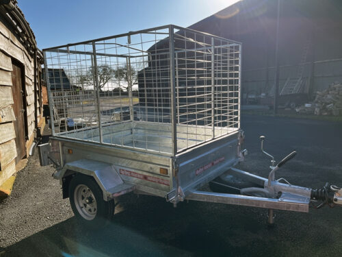 7 x 4 Phoenix Single Axle Braked Trailer
