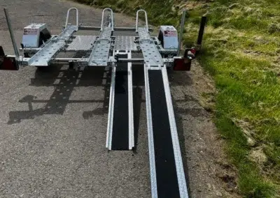 3 Bike Folding Trailer