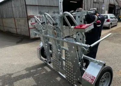 3 Bike Folding Trailer