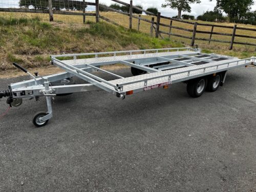 Phoenix Car Transporter Twin Axle Wheels Under